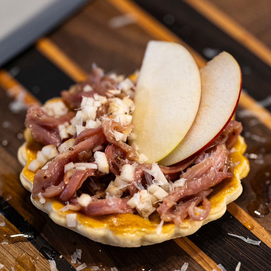 Tartelettes au jambon à l'érable
